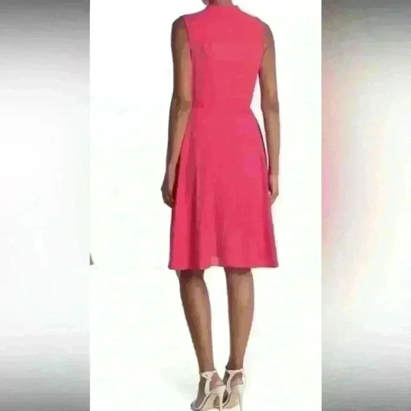 Nanette Lepore Monticello Rose Side Zipper Dress Buttons Front Lightweight M - Picture 2 of 10